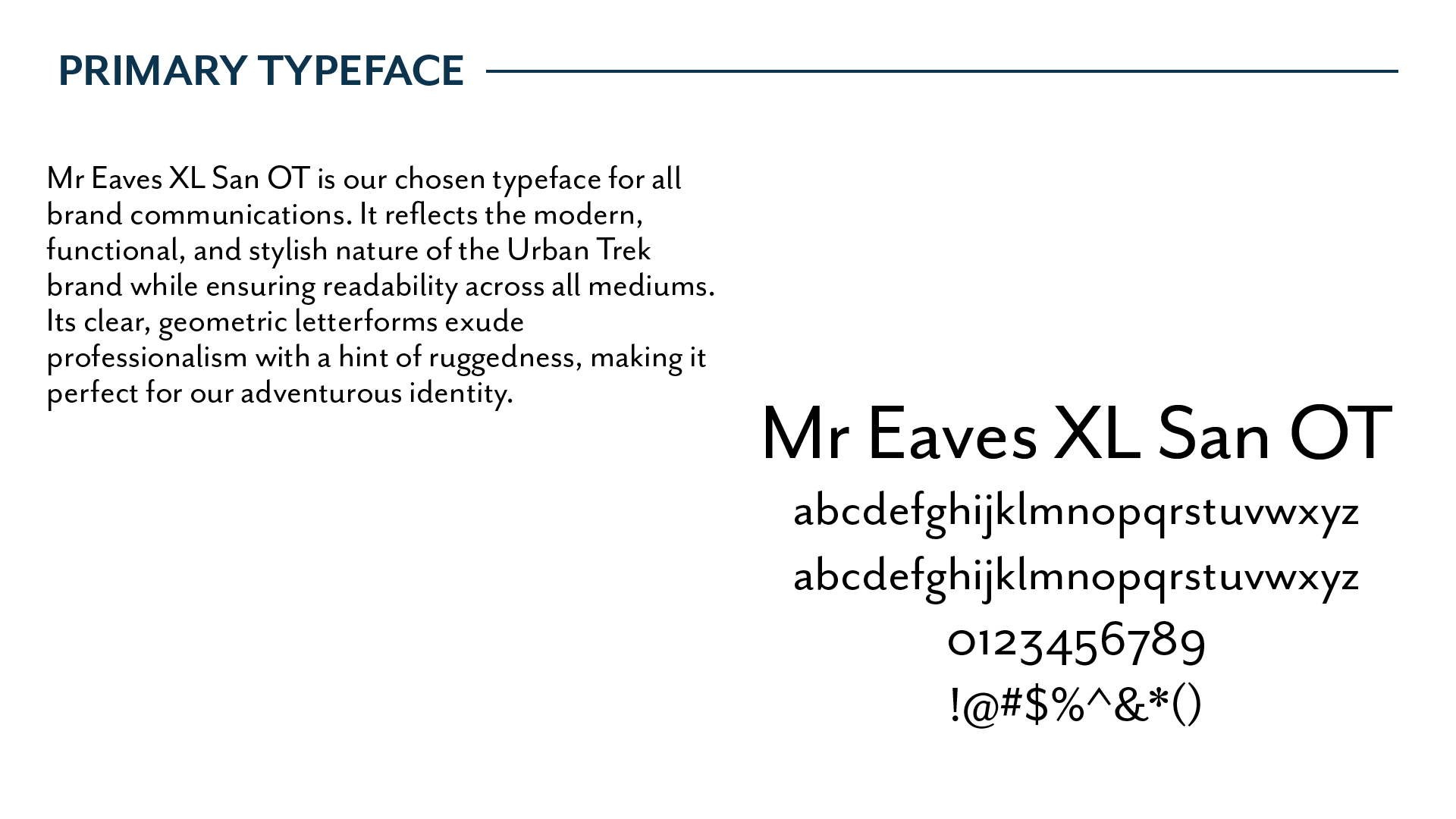 Typography Sample